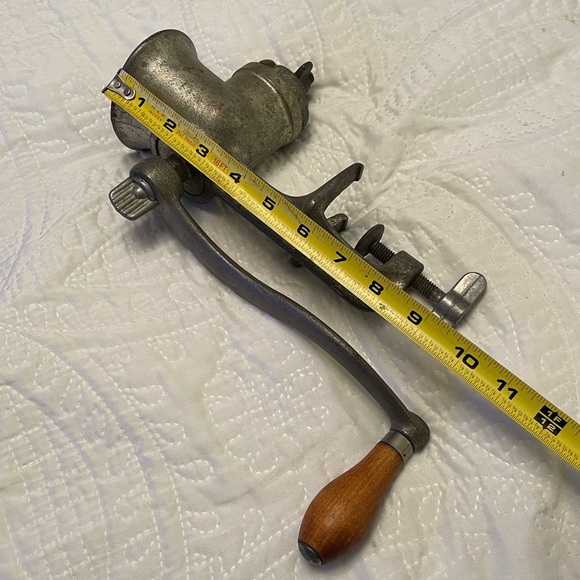 Vintage Antique UNIVERSAL No. 1 Cast Iron Hand Crank Meat Grinder Food Chopper - Picture 5 of 8